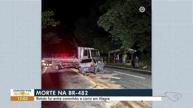 Gazeta Meio Dia edição regional Batida entre carro e ônibus deixa uma