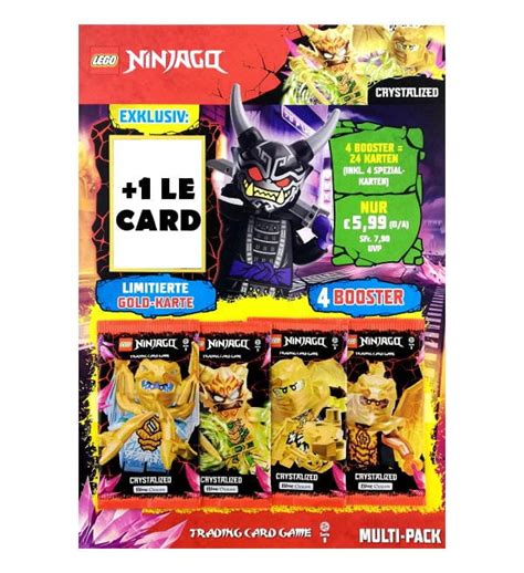 Lego Ninjago Serie Trading Cards Multi Pack Stickerpoint