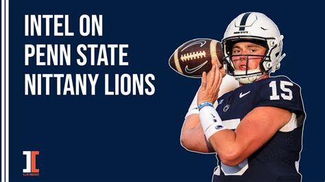 Intel On Penn State With Lions247 S Tyler Donohue Youtube