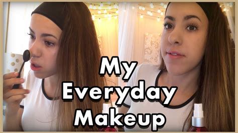 My Quick And Easy Everyday Makeup Routine Eden Skory Youtube