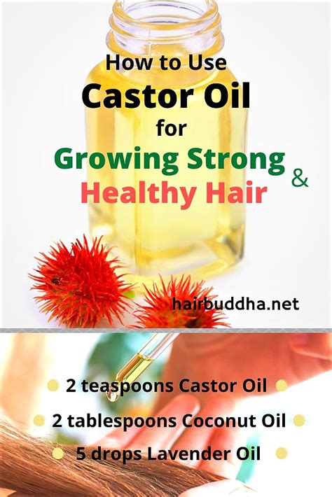 How To Use Castor Oil For Thick And Luscious Hair Growth Castor Oil