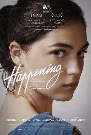 Happening DVD Release Date September 6, 2022