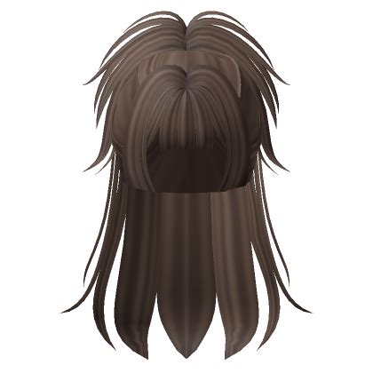 Messy Ponytail In Brown Roblox Item Rolimon S