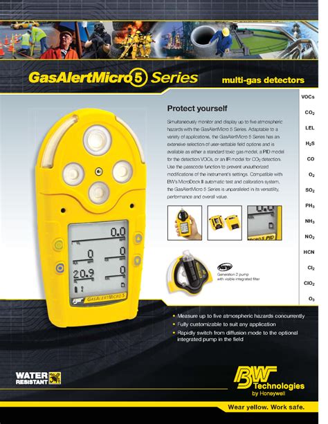 Bw Gasalertmicro Ansion Gas Detector