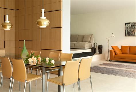 Modern living room with wood - FMF Atelier