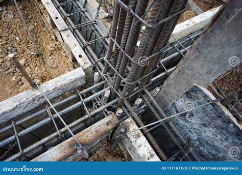 Steel Work for Reinforcement Stock Photo - Image of frame, cutter ...