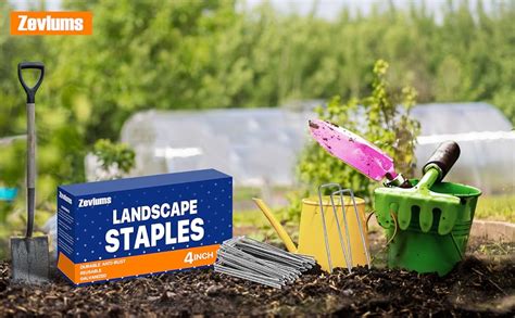 Amazon Zevlums Landscape Staples 4 Inch 100 Pack 12 Gauge Anti