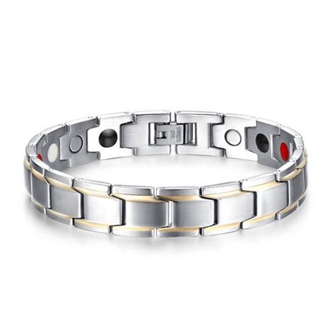 Jeulia Magnetico Bracciale Da Uomo In Acciaio Al Titanio Jeuliaitaly