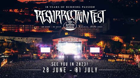 Resurrection Fest Fechas De La Nueva Edici N Y Aftermovie De La