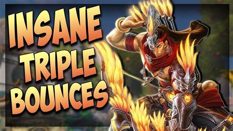 Smite Triple Bounce Hou Yi Plays Masters Ranked Duel Youtube