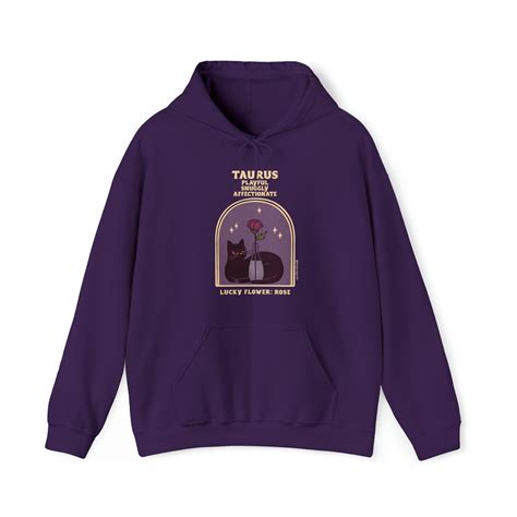 Taurus Cat Astrology Hoodie – The Pulp Girls