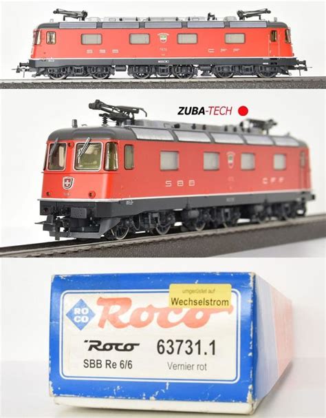 Roco 63731 1 E Lok Re 6 6 SBB H0 WS OVP Kaufen Auf Ricardo