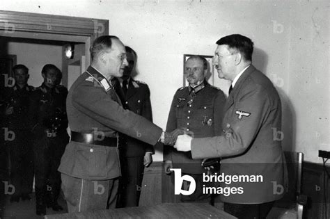 Image Of Adolf Hitler Awards The Iron Cross To Lieutenant General Rainer