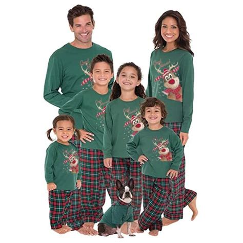 Buy Green Matching Christmas Plaid Pyjamas Set - Fabulous Bargains Galore