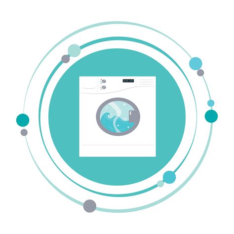 Clothes washer appliance isolated graphic icon symbol 37463726 Vector