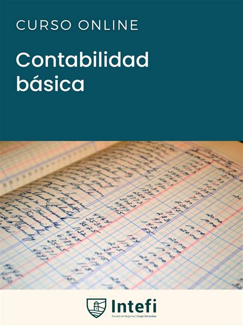 Curso Contabilidad B Sica Emprendepyme