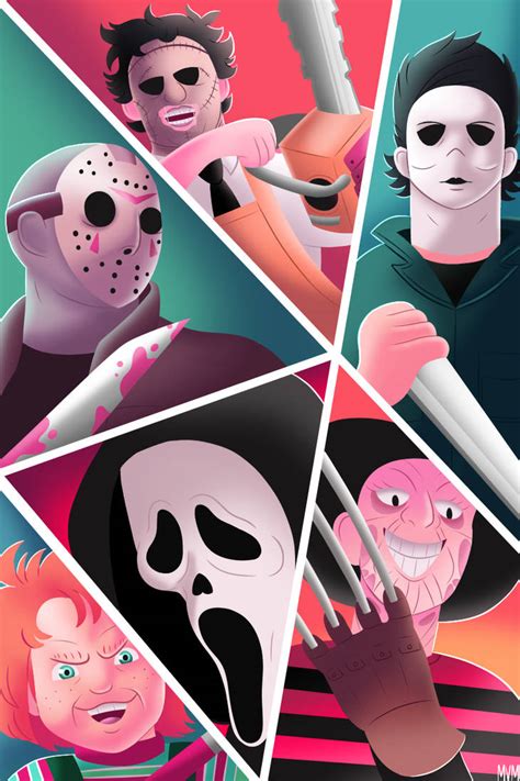 Horror Icons fanart by mercosvm on DeviantArt