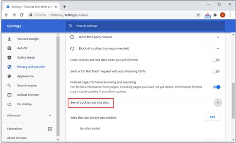 How To Access And View Chrome Caches Cookies Windows 10 MiniTool