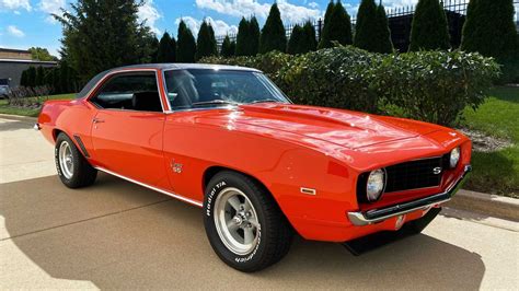 Snag This Restored Hugger Orange 1969 Chevy Camaro SS