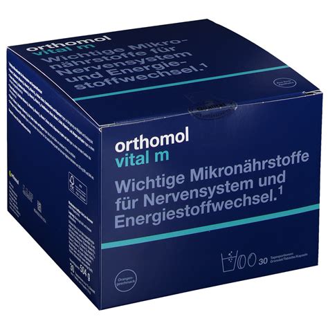 Orthomol Vital M Granulat Tablette Kapseln Orange Shop Apotheke At