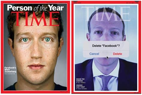 El Ascenso Y Ocaso De Mark Zuckerberg Resumido En Dos Portadas De Time