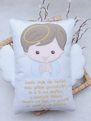 Naninha Santo Anjo Do Senhor Azul Soninho De Bebe Compre Produtos