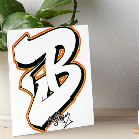 letter   esone urban graffiti street style art board print