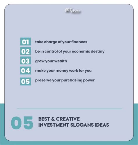investment slogans taglines ideas tiplance