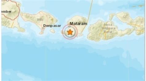 Warga Di Bali Rasakan Guncangan Gempabumi Tektonik M 4 6 Mataram