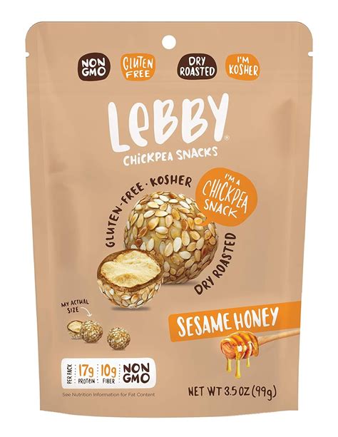 Chickpea Sesame Oz Pack Healthy Protein Dry Roasted