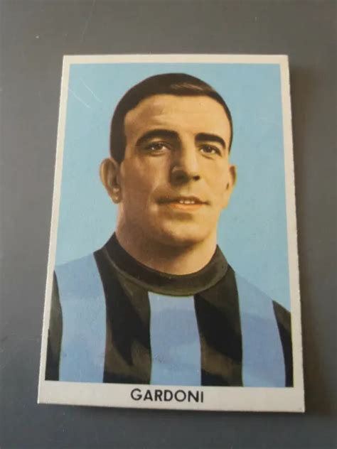 FIGURINA CARTONATA SIDAM Il Calcio Italiano 1960 61 Con Errore Atalanta