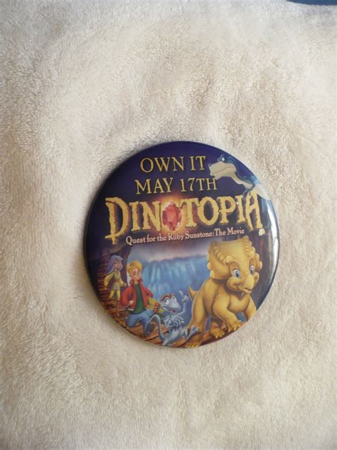 Ob Dinotopia Quest For The Ruby Sunstone The Movie Pin Badge 25669