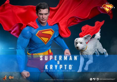 Superman And Krypto Make A Landing With New Hot Toys Release