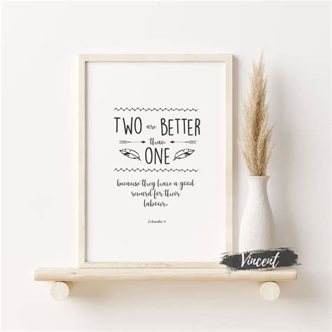 Two Are Better Than One Ecclesiastes 49 Bible Verse Svg Cut And Etsy