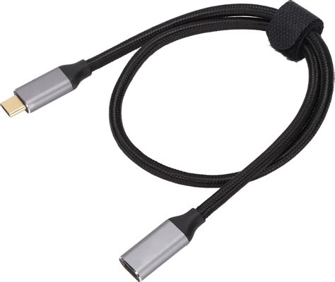 Usb C Extension Cable 50cm Fasgear Usb 32 Gen 2 Type C Male To Female