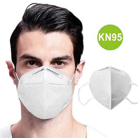 Nonwoven Kn Folding Half Face Mask Vertical Fold Flat With Elastic