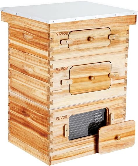 Amazon Vevor Bee Hive Frame Bee Hives Starter Kit Beeswax