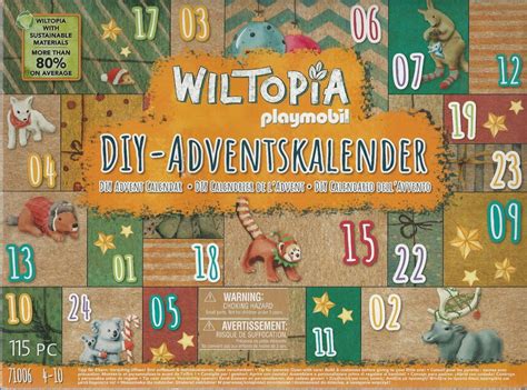 Playmobil 71006 Wiltopia Advent Calendar Calendario Dell Kaufen