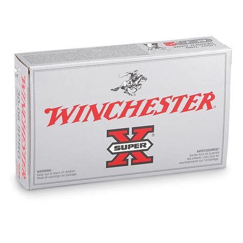 Winchester Super X Rifle Springfield Grain Pp Rounds