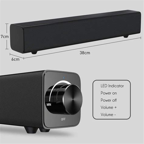 Geluid Bar Bluetooth Speaker Soundbar Tv Speakers Grandado