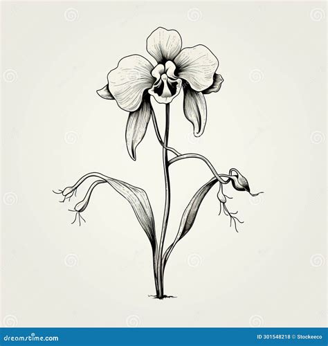 Eerie Symbolism: Vibrant Owl Illustration On Gray Background Royalty