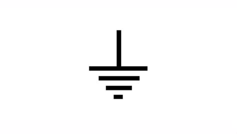 Ground Schematic Symbol