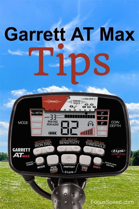 Tips garrett at max metal detector – Artofit