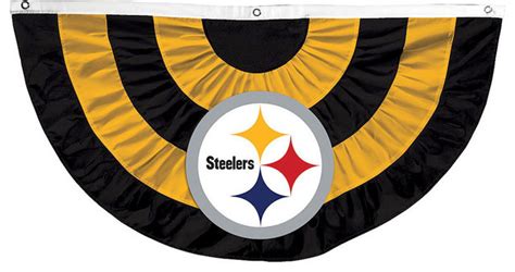 Pittsburgh Steelers Celebration Bunting Contemporary Outdoor Decor