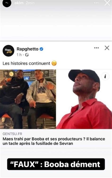 Booba en conflit avec Maes Le Duc réagit enfin Hip Hop Corner