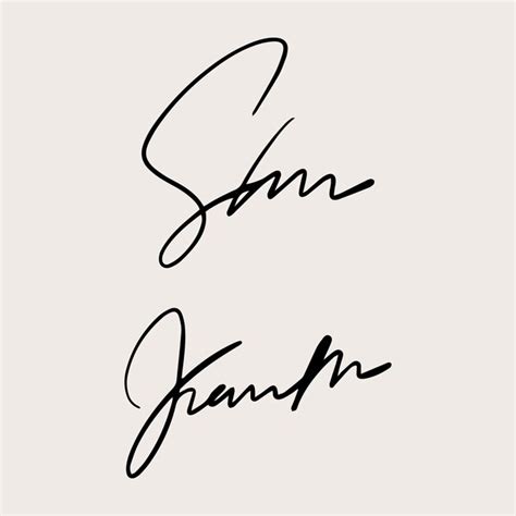 signaturescripthandwritingju vectors illustrations