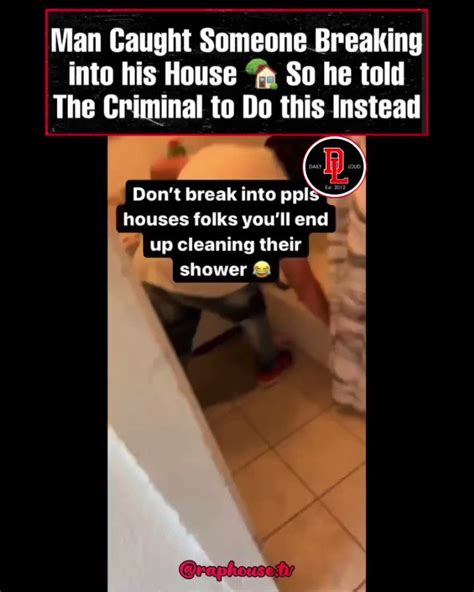 Daily Loud On Twitter This Man Caught Someone Breaking Into His Home