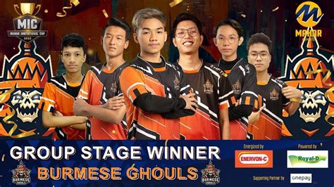 Burmese Ghouls လငယ player တလကကလည Next level တစခရကနပဆတ