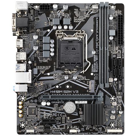 Купить Материнская плата GIGABYTE H410M S2H V3 (rev. 1.1/1.3) Retail ...