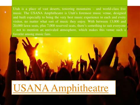 A massive screen upgrade is coming soon to usana amphitheatre 10